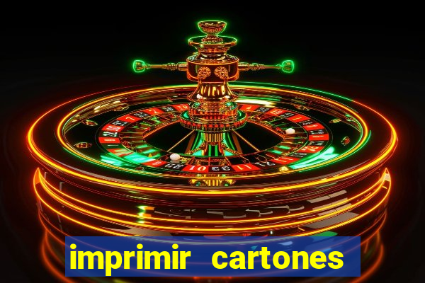 imprimir cartones de bingo