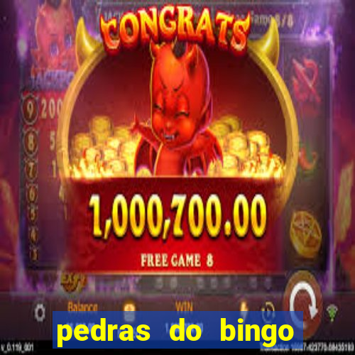 pedras do bingo para imprimir