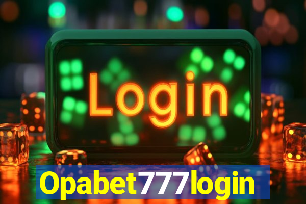 Opabet777login