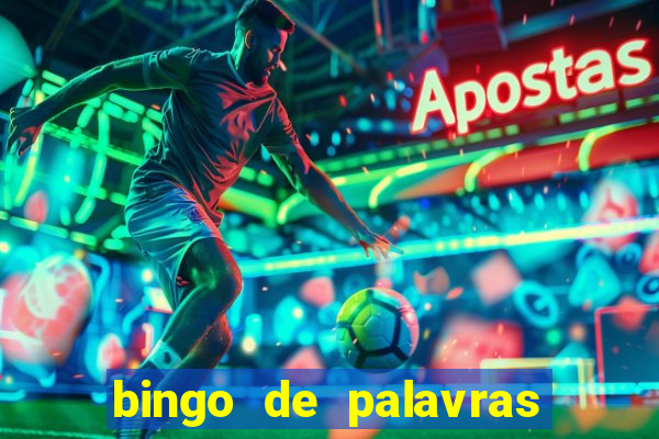 bingo de palavras de natal